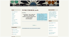 Desktop Screenshot of nohastudio.hu